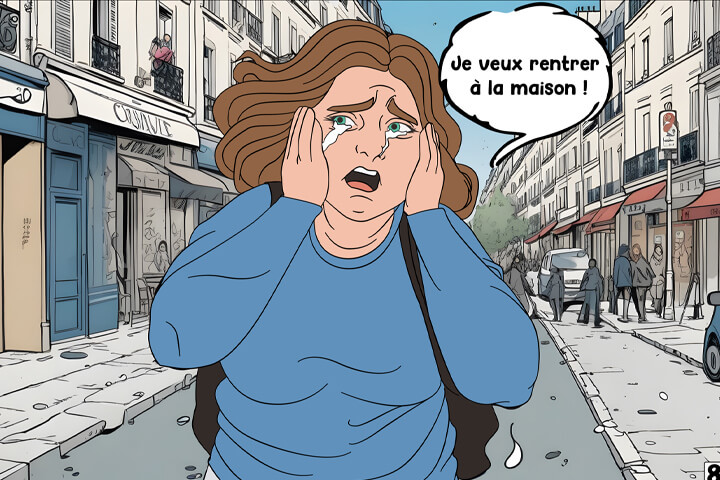 Bande dessinée sur la grossophobie à l'école, case 8
