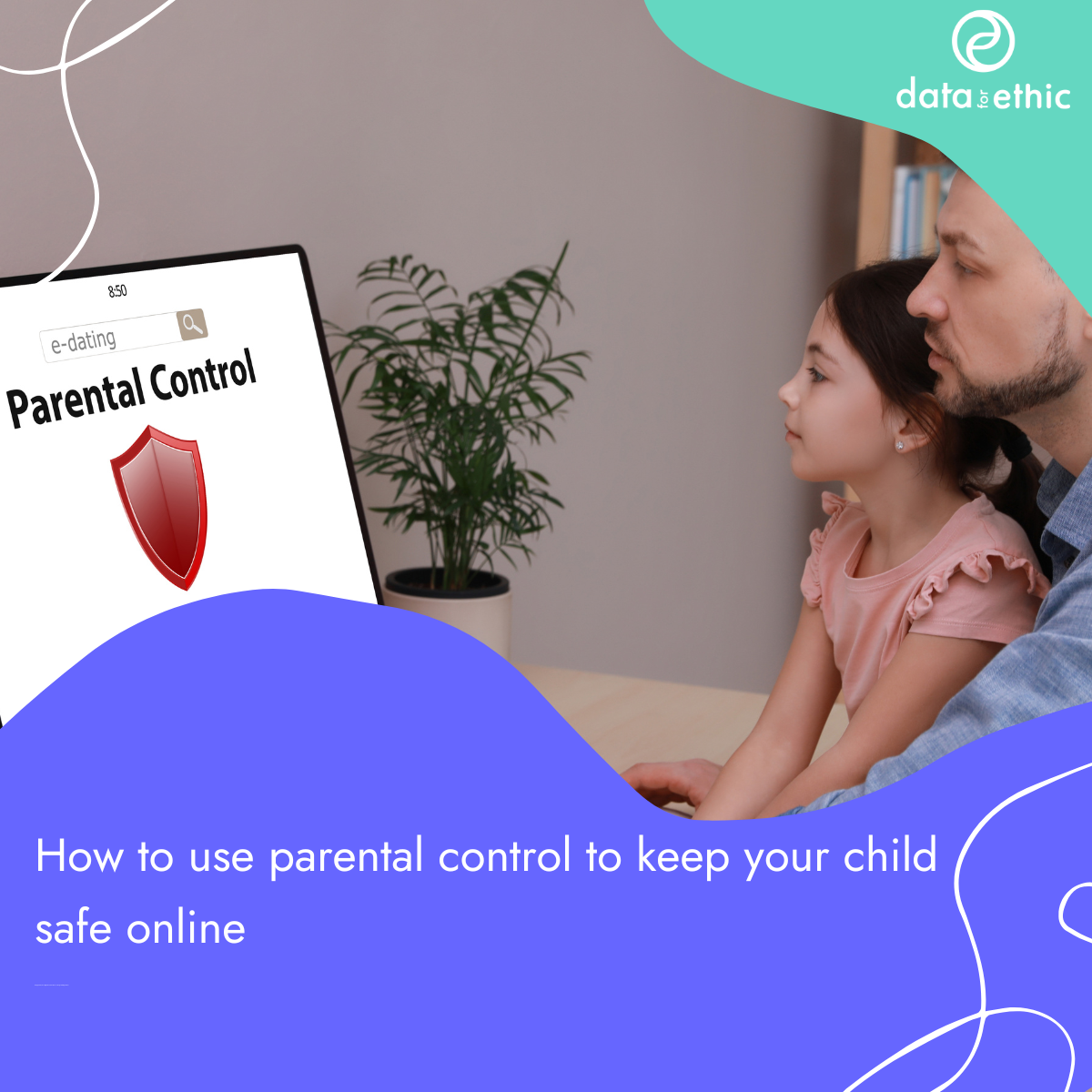 Enfant protégé en ligne