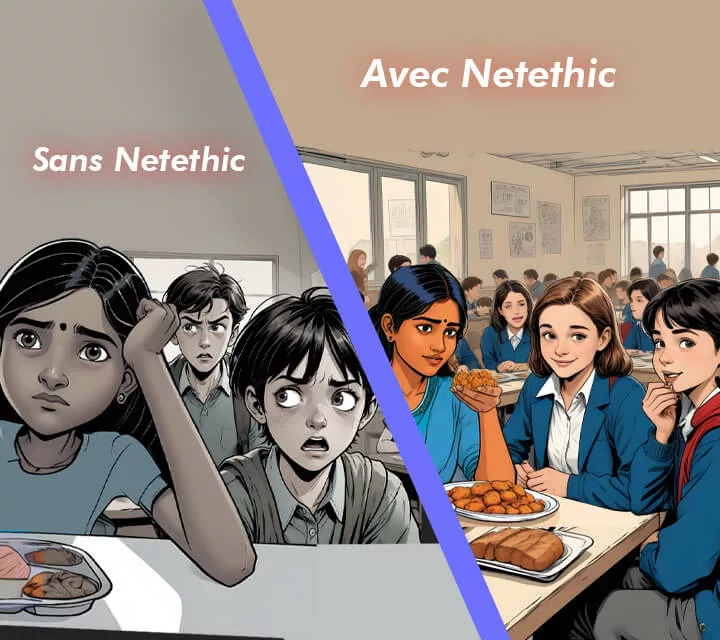 Bande dessinée : avec et sans Netethic face à la discrimination ethnique