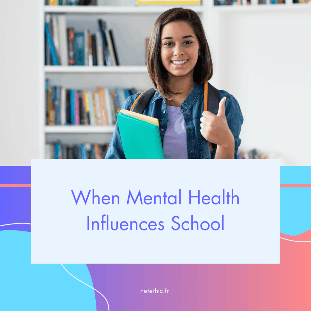 When mental health influences school